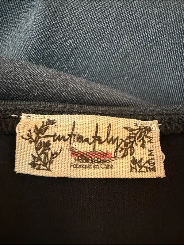 Free People Somewhere Sometime Cami in Black Size Medium - Image 2
