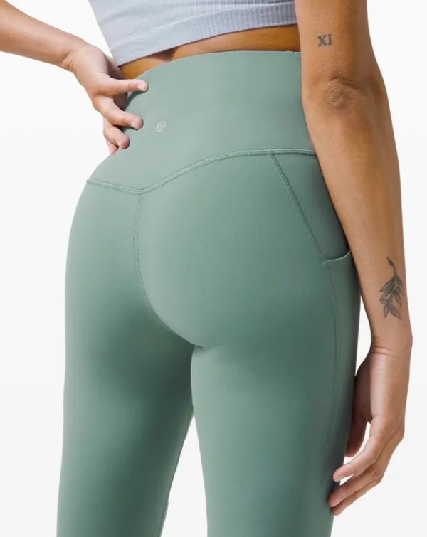 Lululemon Align High Rise Pant with Pockets 25" Tidewater Teal 8 - Image 9