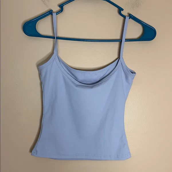 Women’s Light Lavender Spaghetti Strap Tank Top Purple Size XS - Image 4