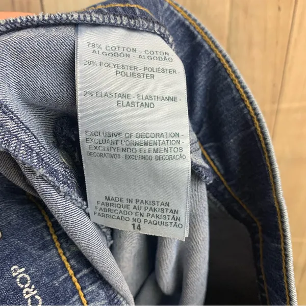 Denizen from Levi's Classic Blue Straight Leg Jeans - Image 7