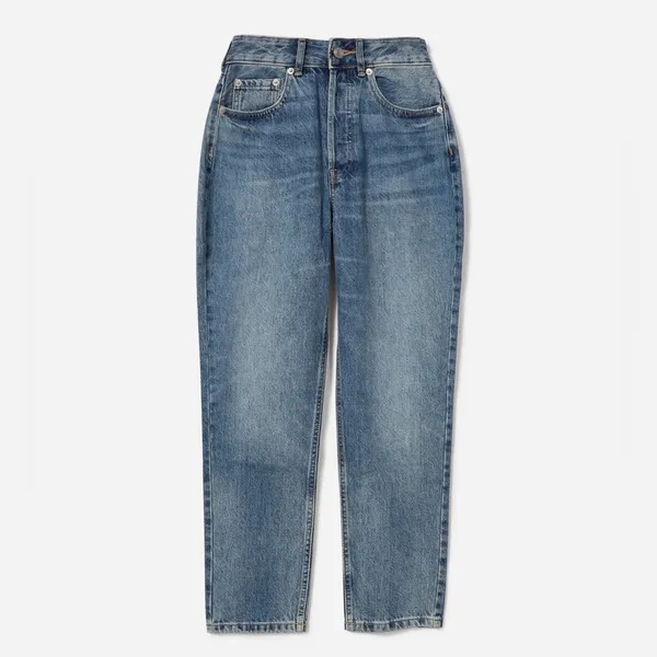 Everlane | Classic Blue Women's‎ Jeans 28 Crop Curvy 90s - Image 3