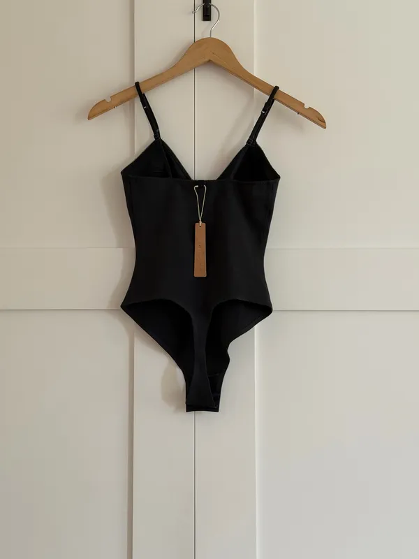 NWT Skims Cotton Shapewear Thong Bodysuit XS - Image 6