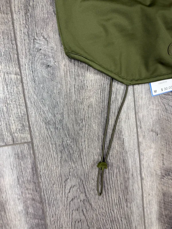Adidas Olive Crop Top - Image 4