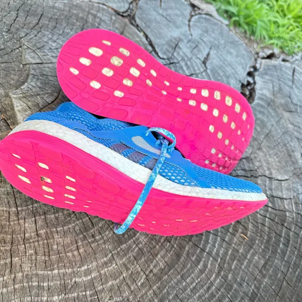 adidas Pure Boost X blue Women Shoes Size 9.5 - Image 5