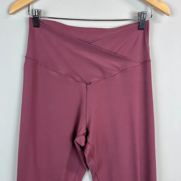 Offline By Aerie‎ Real Me 7/8 Hi-Rise Crossover Leggings Womens XL Mauve Yoga - Image 2