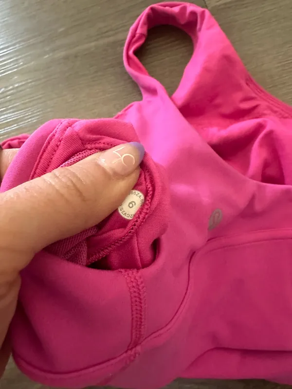 Lululemon hot pink sports bra - Image 3