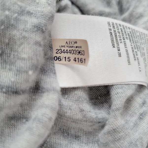 American Eagle Outfitters Women‎ Gray Black Favorite T Shirt Size S - Image 11