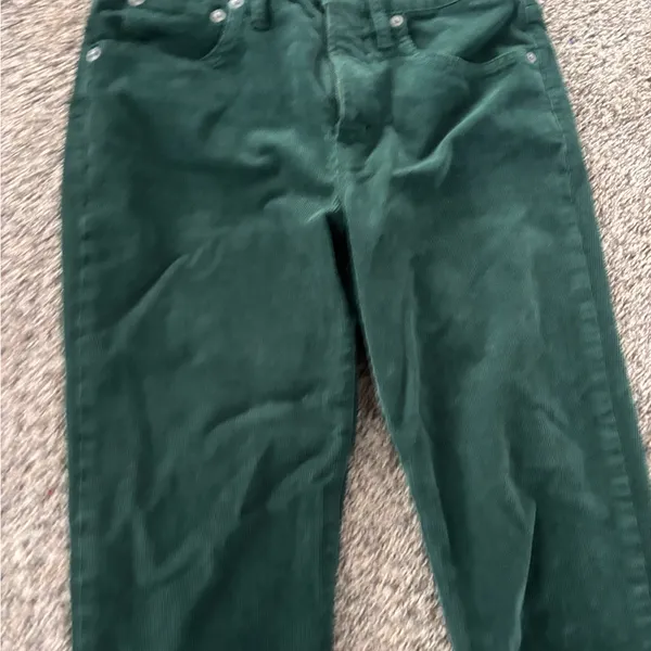 J. Crew Green Corduroy Pants - Image 4