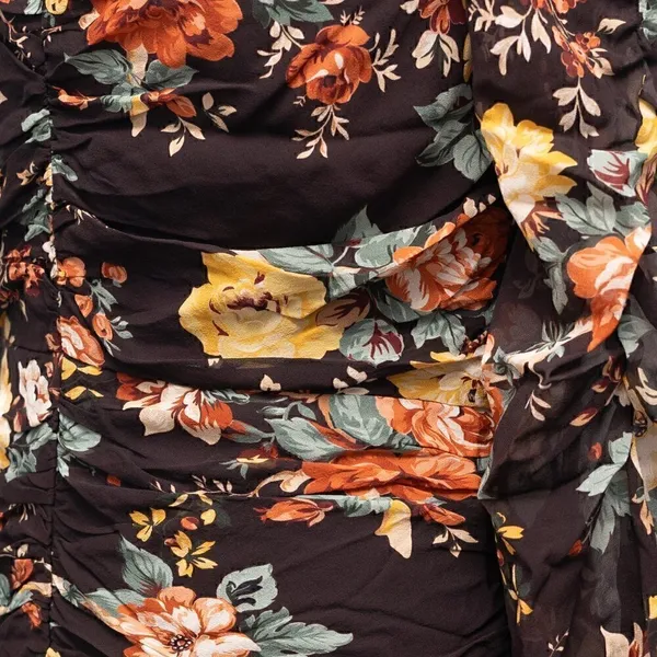 Veronica Beard. Hedera Silk Floral‎ Mini Dress. - Image 12