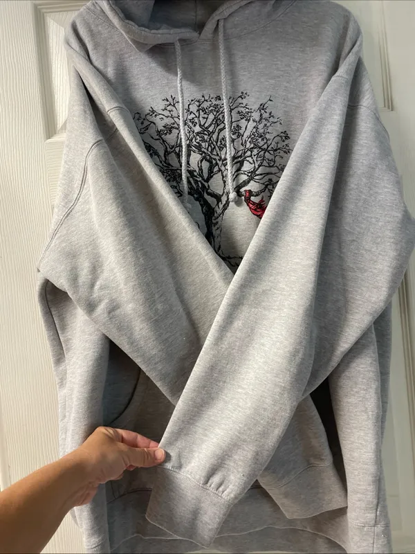 Taylor Swift All Too Well Pullover Hoodie Size 3XL Gray. Red Album. - Image 5