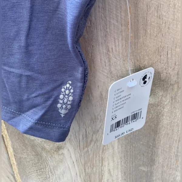 NWT Free People Movement Good Sport Tee In Nightshade MSRP $68 - Image 7