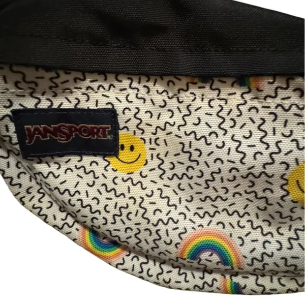 Vintage Jansport‎ Happy Face Waist Bag - Image 2