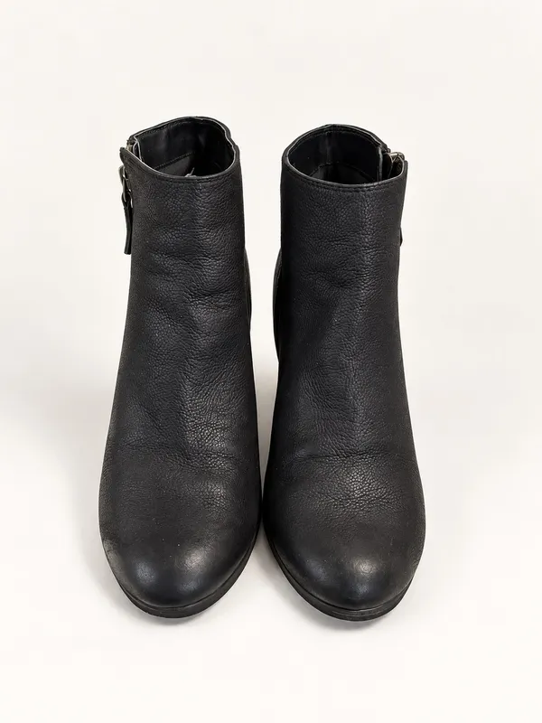 bp Nordstrom black leather ankle booties - Image 8