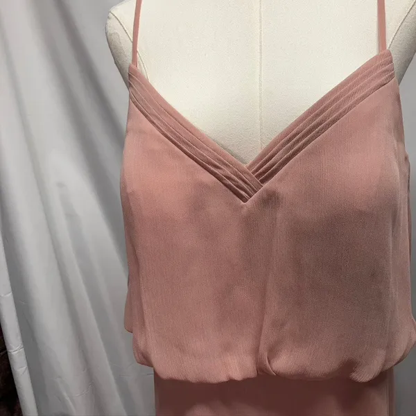 Azazie Rebecca Bridesmaid Dress Dusty Rose Pink‎ Custom Size Womens Wedding Prom - Image 3