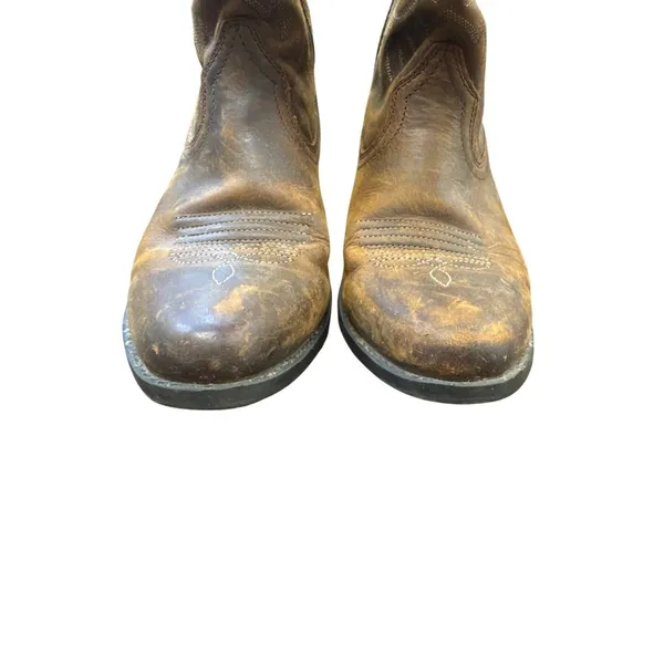 Ariat Womens Ankle Leather Western Boots Size 4 SKU 6851 - Image 5