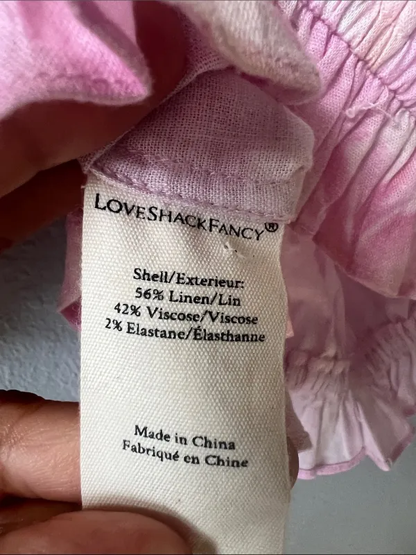 LoveShackFancy Audrille crop top - Image 9