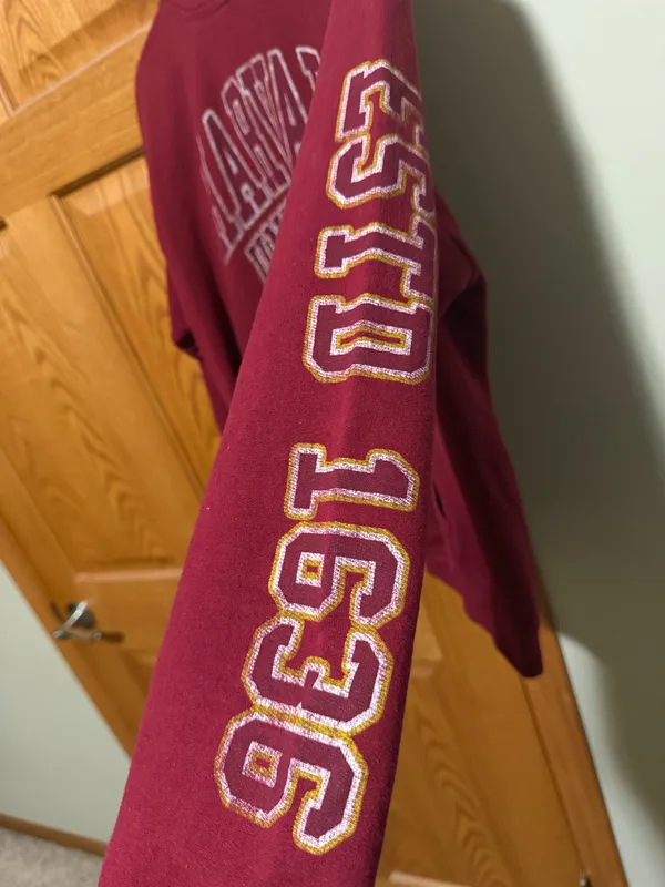 Harvard vintage hoodie Red Size M - Image 2