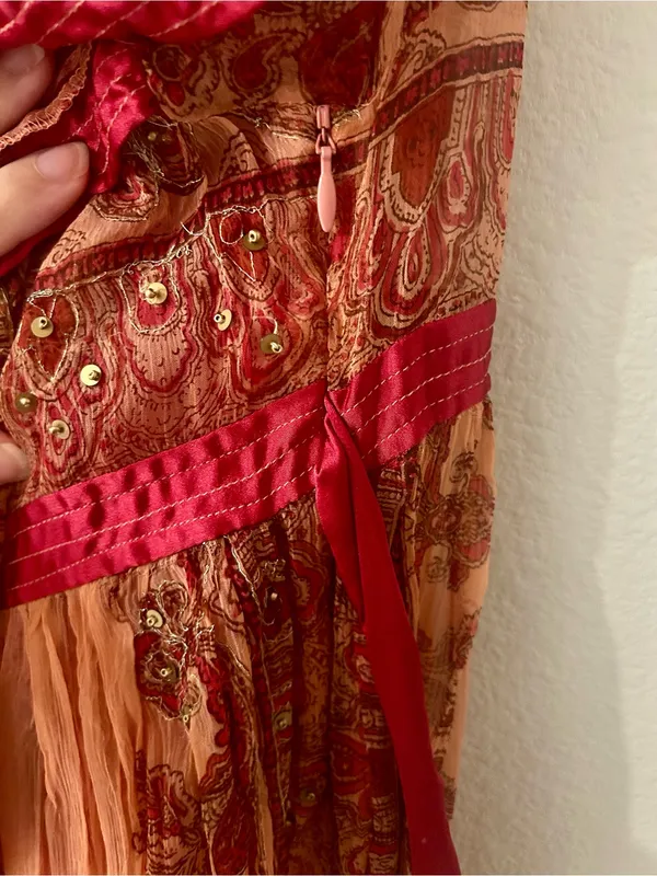 Chaudry Anthropologie Beaded With Slip Dress - Image 5