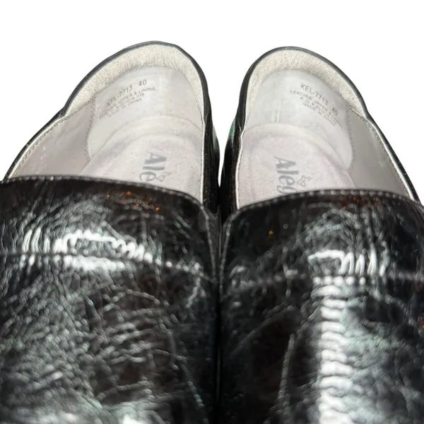 Alegria‎ Keli Pro Slip On Comfort Nursing Shoes Black Leather Clogs 40 US 9.5-10 - Image 6
