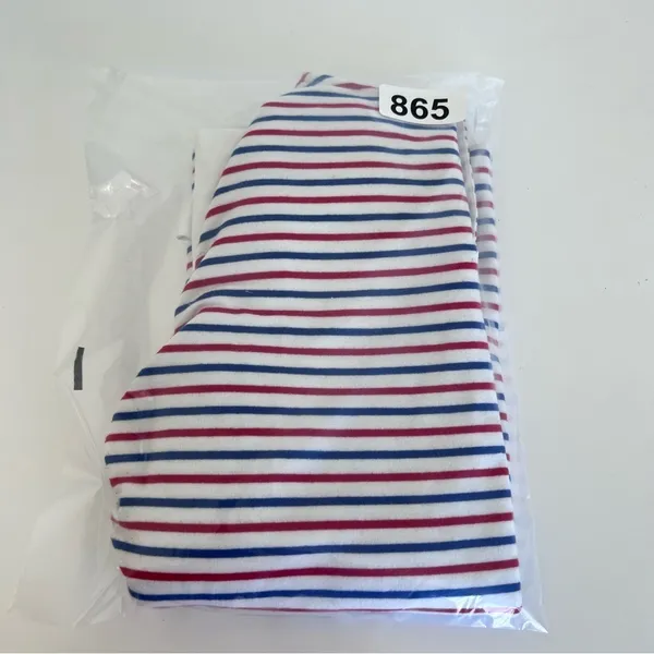 Anthropologie | Deletta‎ Poplin Cuffed Striped Top - Image 10