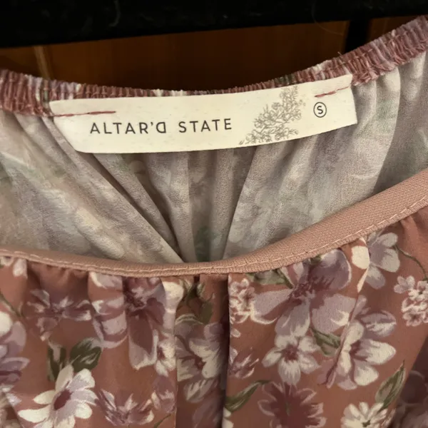 Altar'd State Floral Top - Image 3