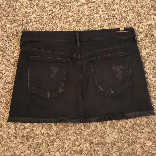Citizens of Humanity distressed mini skirt - Image 14