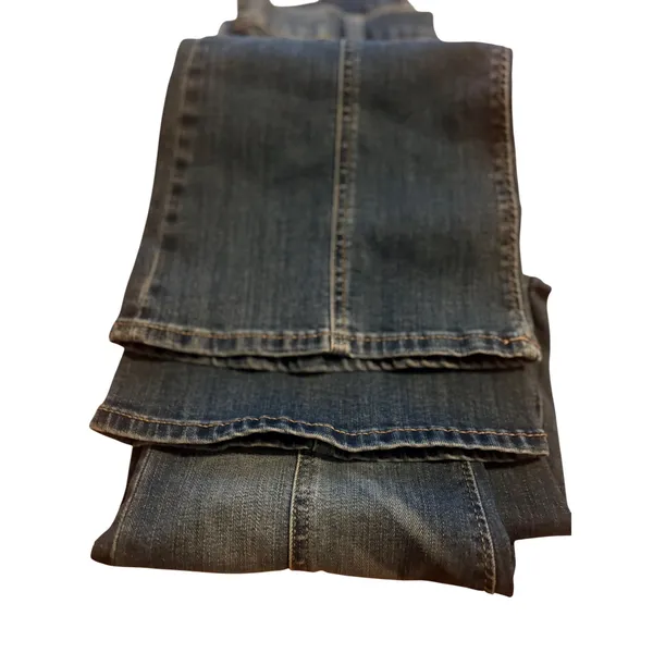 Lucky‎ Brand Stevie High Rise Flare Jeans Womens 4/27 Blue Excellent Seam Detail - Image 13