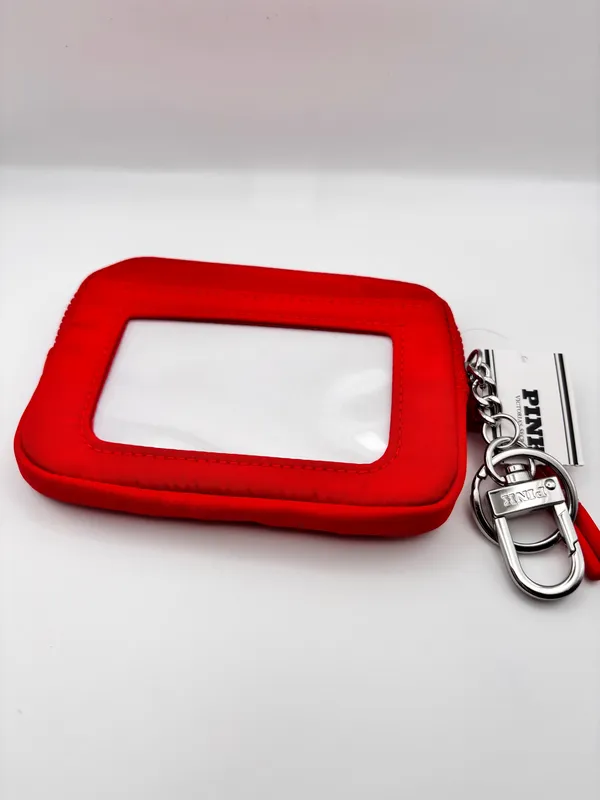 Red card wallet keychain Victoria’s Secret PINK - Image 2