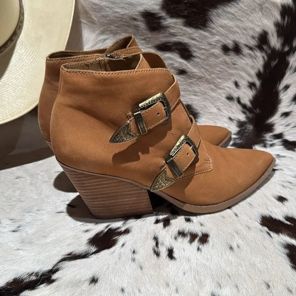 Franco Sarto Granton Ankle‎ Booties women’s size 9M A15 - Image 5