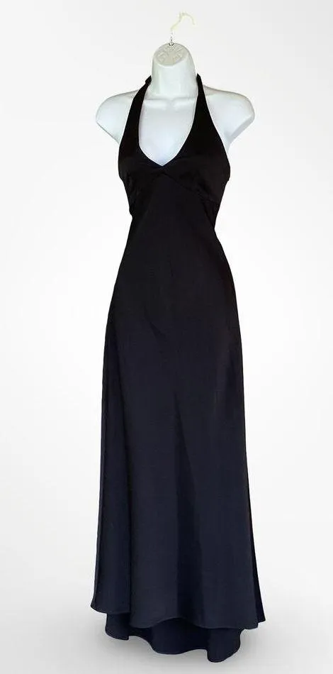 BCBG MAXAZRIA Long Halter Dress - Image 2