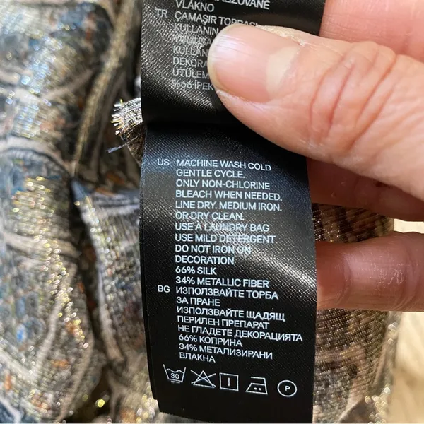 Isabel Marant X H & M collection Gold Size 2 - Image 11