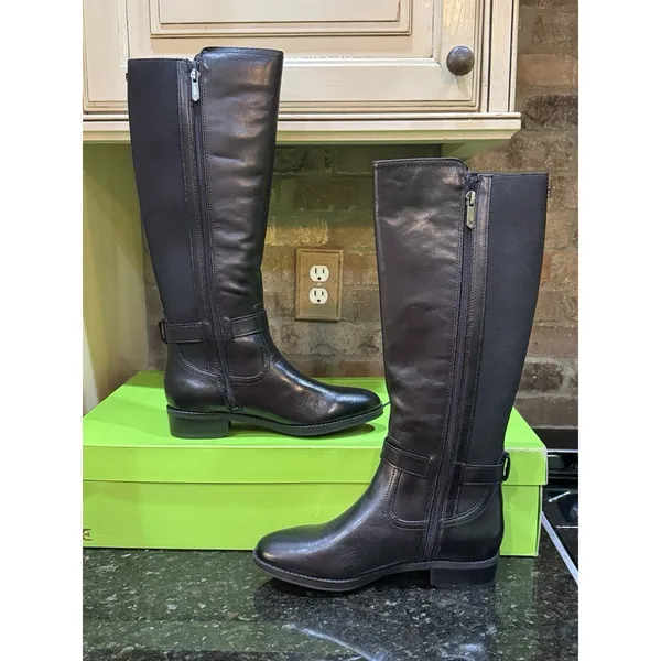 Sam Edelman Perin round-toe knee-high boots Black Size 6 Riding Equestrian - Image 4