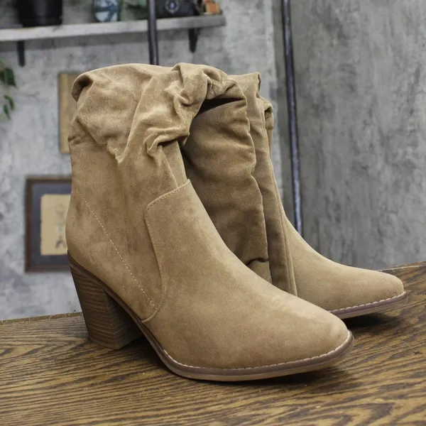 Universal Thread Womens Harlan Dress Boots 88098585 Taupe Brown 11M - Image 2