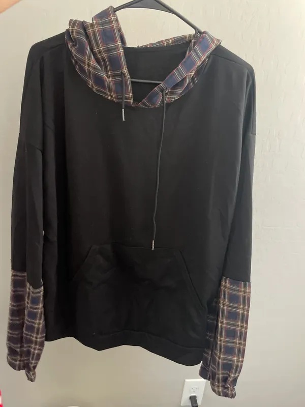Hooded Long Sleeve Shirt Size L - Image 2