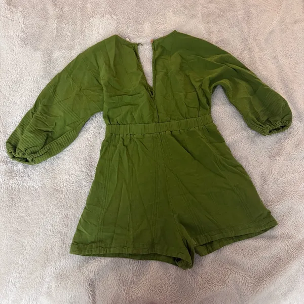 Free People Cutout Waist Romper - Image 2
