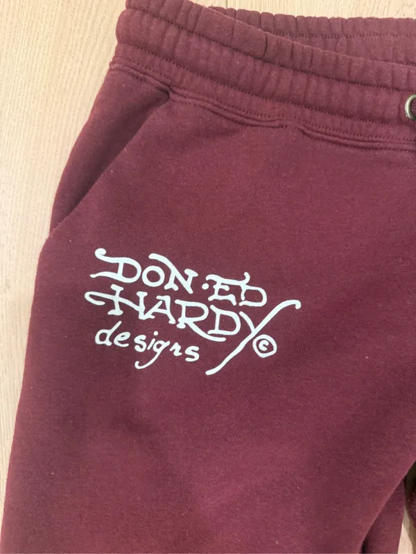 Ed Hardy Retro Tiger Sweatpants Size Medium - Image 7