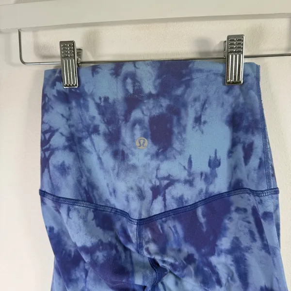 Lululemon Align Super High Rise Bike Short 10" Game‎ Day Blue Gym Yoga Womens 2 - Image 4