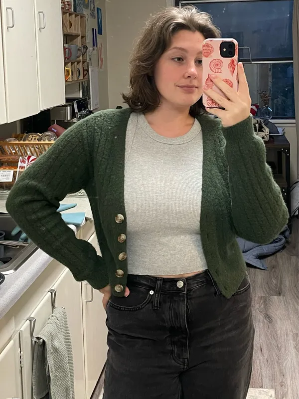 Urban Outfitters Green Cardigan - Image 2