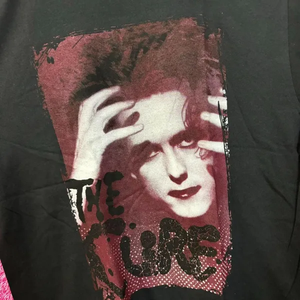 The Cure Fading Roots Robert Smith Poster Goth Band Tee XL - Image 4