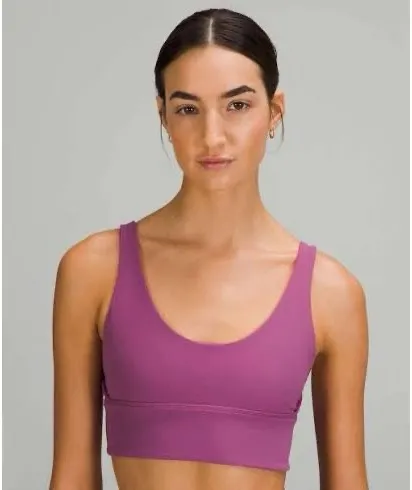 Lululemon Align Reversible Bra Vivid Plum Vintage Plum - Image 2
