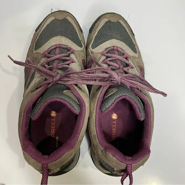 Merrell Azura hiking Shoes in castle rock & purple size 10‎ - Image 6
