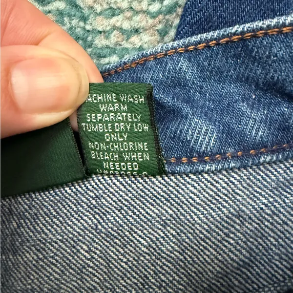 Vintage Hunt Club high waisted casual denim jeans, size 14 - Image 9