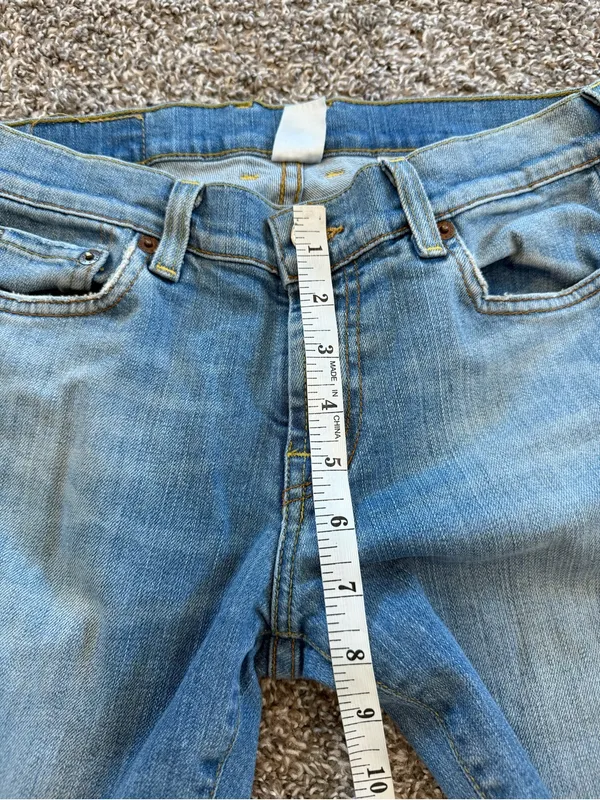 Lucky Brand Sundown Bootcut Denim Jeans Women 6/28 Blue Light Wash Casual Y2K - Image 6