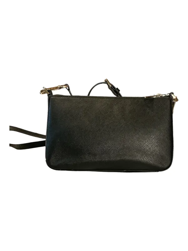Michael Kors Jet Set 3-in-1 Saffiano Leather Crossbody Shoulder Bag - Black - Image 2
