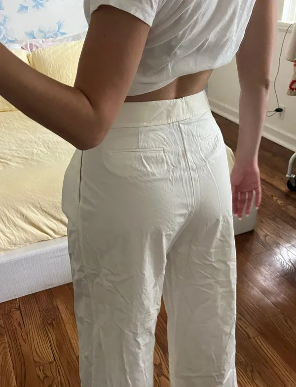 Source Unknown White Pants Size 2 - Image 5
