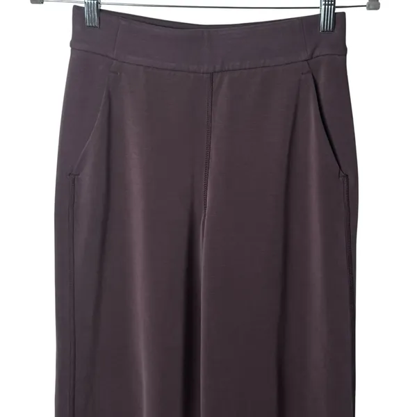 Lululemon‎ Softstreme High-Rise Straight-Leg Cropped Pants Brown Minimalist XS - Image 3