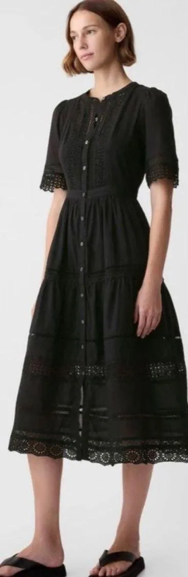 Gap Black Midi Dress - Image 3