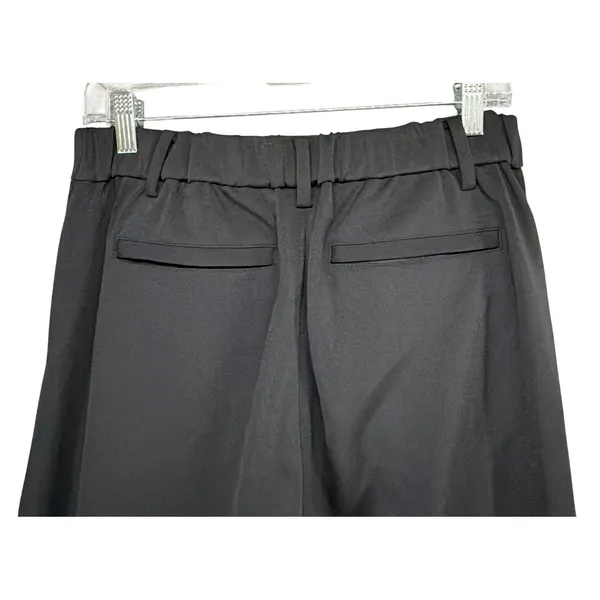Cuts Clothing Essential Pant S Short Black Pleated Wide Leg Business Trouser NEW - Image 5