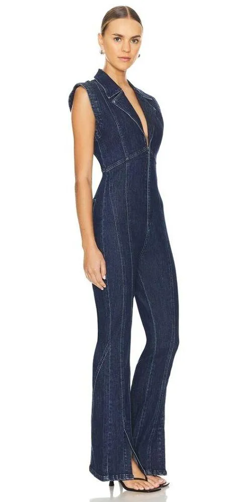 FREE PEOPLE Crvy Ring The Alarm One Piece in Wash Siren Size Large - Image 9