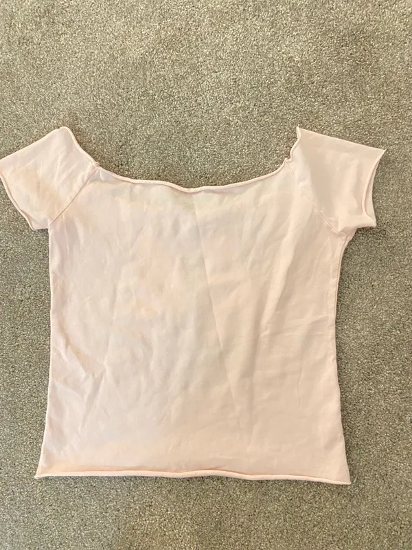 Light Pink Brandy Melville Top - Image 3